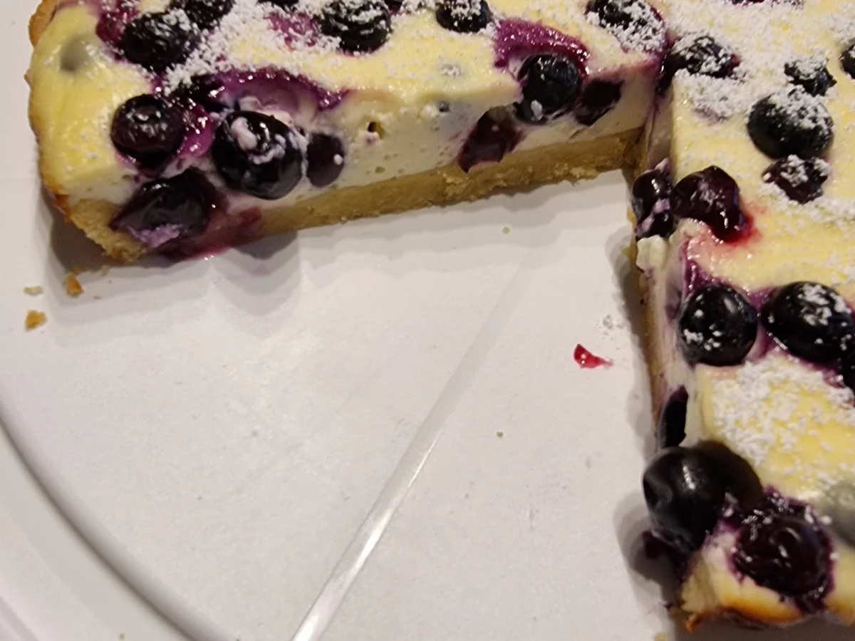 Quark-Heidelbeer-Tarte - Rezept - Bild Nr. 16645