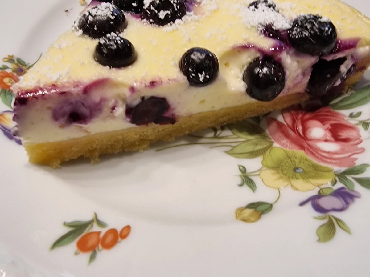 Quark-Heidelbeer-Tarte - Rezept - Bild Nr. 16648