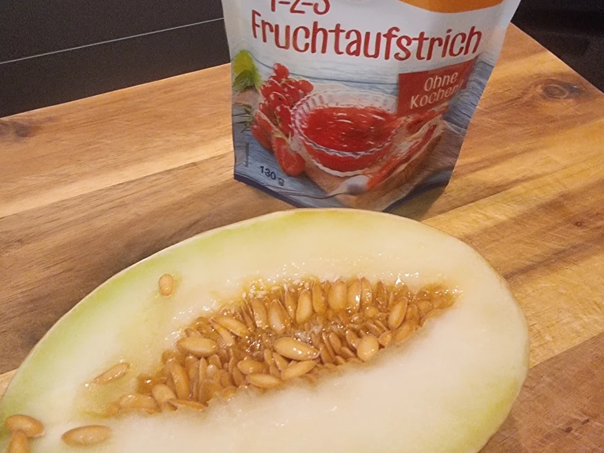 Fruchtaufstrich mit Honigmelone ohne Kochen - Rezept - Bild Nr. 16634