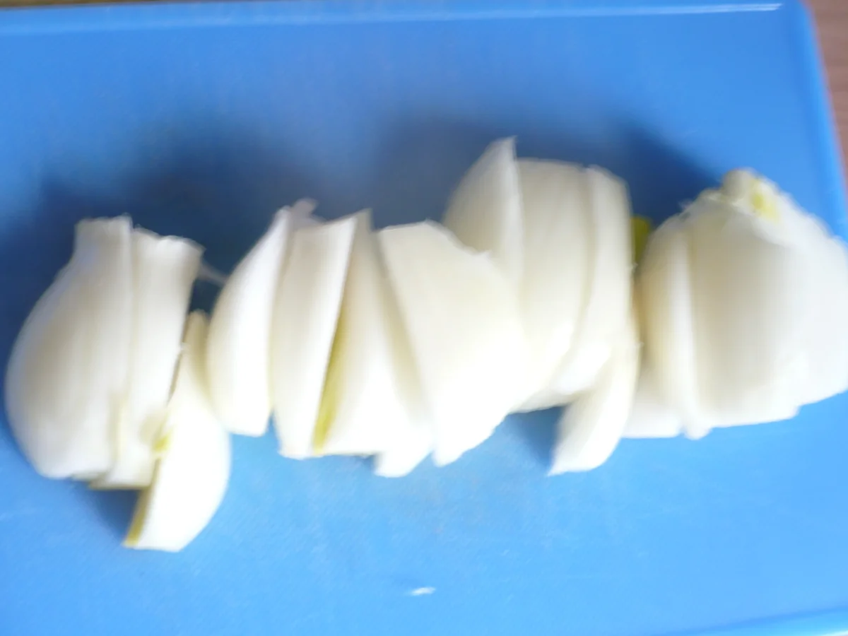 Nudeln mit Champignon - Spinat-Sauce - Rezept - Bild Nr. 5