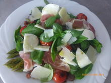 Salat von grünem Spargel und Basilikum - Rezept - Bild Nr. 16645