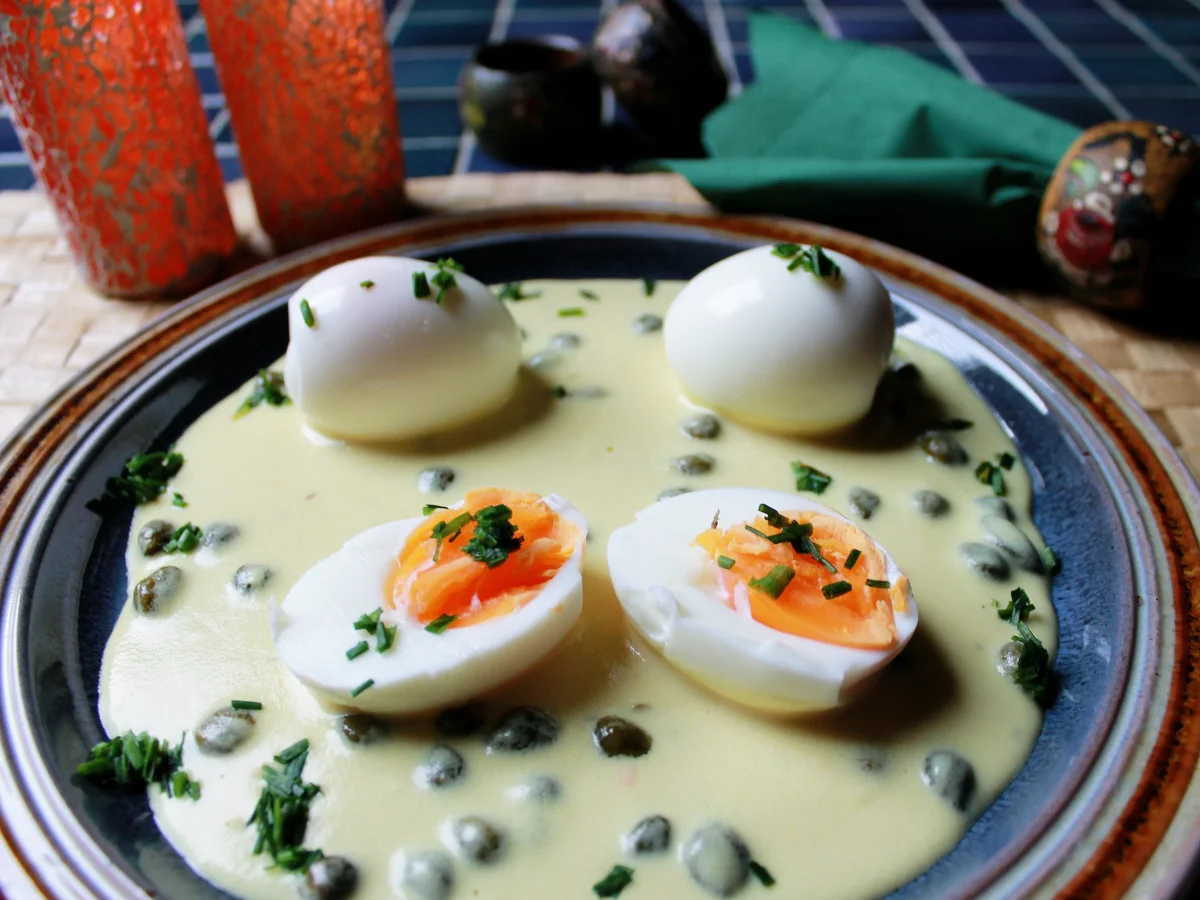 Rezept: Senfeier mit Kapern Bild Nr. 4 Senfeier mit Kapern - Rezept - Bild Nr. 4