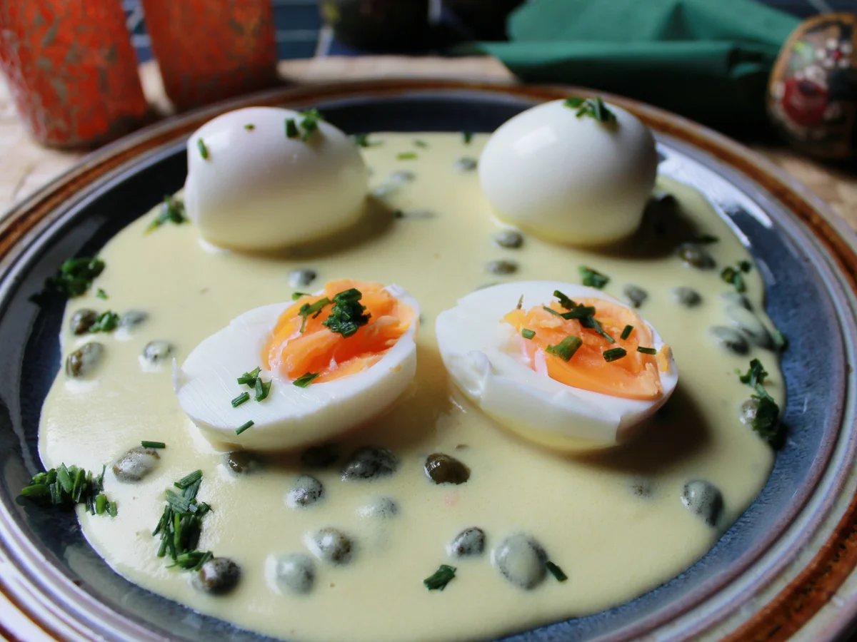 Rezept: Senfeier mit Kapern Bild Nr. 5 Senfeier mit Kapern - Rezept - Bild Nr. 5