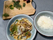 Nudeln in Pilz-Fenchel-Soße - Rezept - Bild Nr. 16653