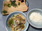 Nudeln in Pilz-Fenchel-Soße - Rezept - Bild Nr. 16653