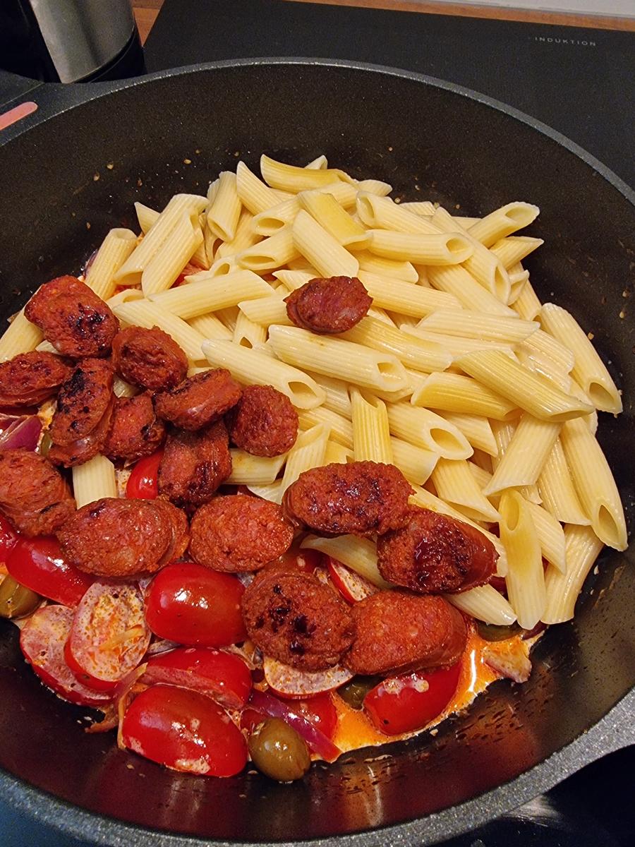 Chorizo-Pasta - Rezept - Bild Nr. 16664