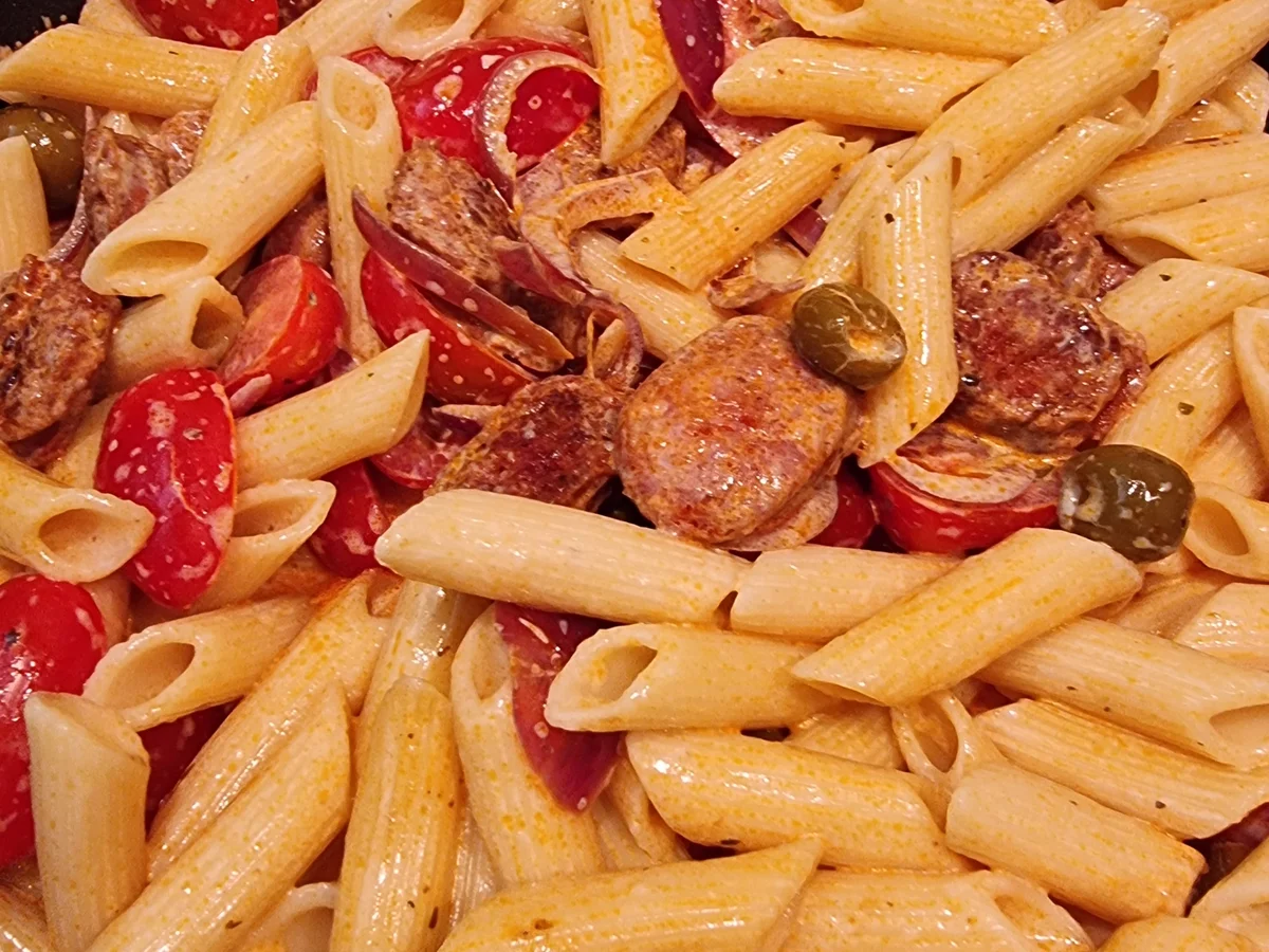 Chorizo-Pasta - Rezept - Bild Nr. 16665