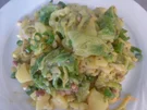 Rezept: Kartoffelsalat mit Speck und Wirsing Bild Nr. 16653 Kartoffelsalat mit Speck und Wirsing - Rezept - Bild Nr. 16653