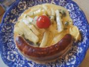 Bratwurst mit Kohlrabi-Gemüse - Rezept - Bild Nr. 2