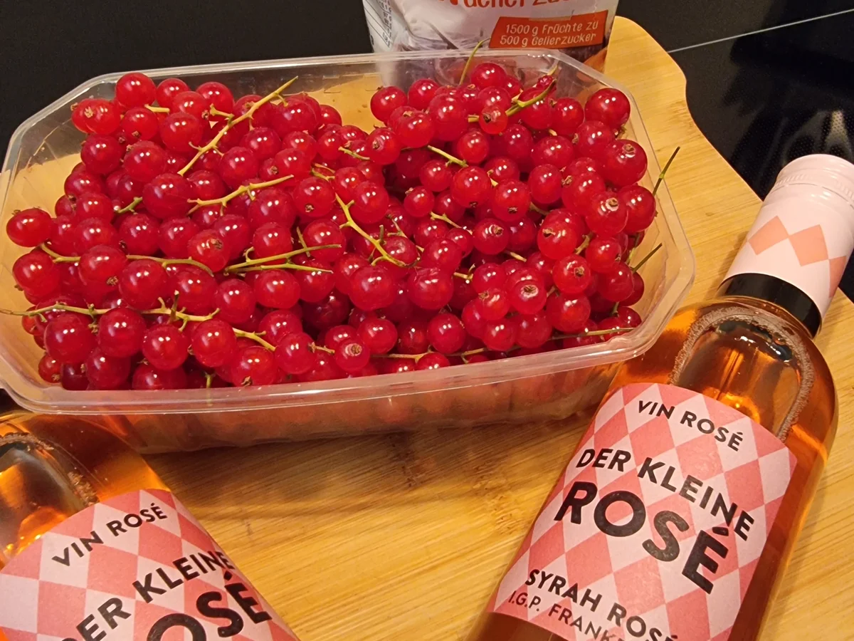 Rezept: Rosé-Johannisbeer-Gelee Bild Nr. 16655 Rosé-Johannisbeer-Gelee - Rezept - Bild Nr. 16655