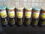 Schweinenackenbratensülze mit Gemüse im Glas - Rezept - Bild Nr. 2