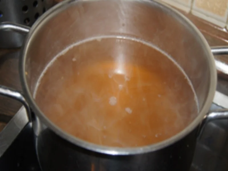 Schweinenackenbratensülze mit Gemüse im Glas - Rezept - Bild Nr. 8