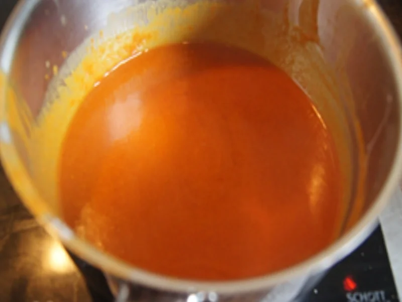 Rezept: Schweinefilet-Bauchspeck-Gemüse-Spieße mit Currysauce und Curryreis Bild Nr. 8 Schweinefilet-Bauchspeck-Gemüse-Spieße mit Currysauce und Curryreis - Rezept - Bild Nr. 8