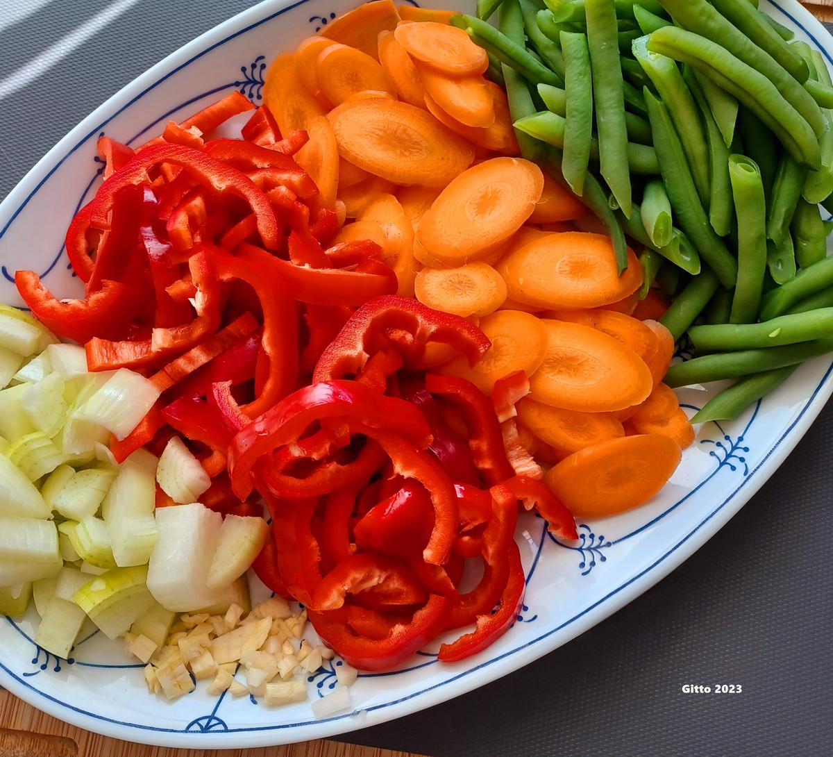 Gemüse-Curry mit Hähnchen - Rezept - Bild Nr. 16702