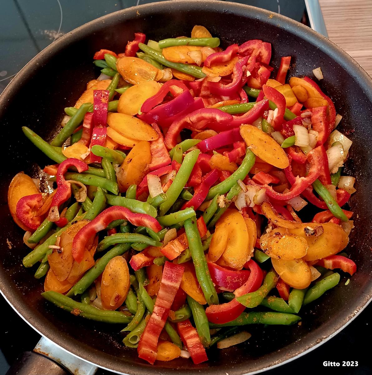 Gemüse-Curry mit Hähnchen - Rezept - Bild Nr. 16704