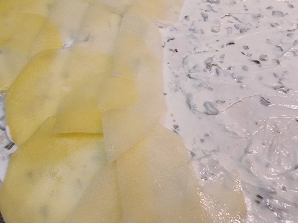 Kartoffel-Pizza mit Pilzen - Rezept - Bild Nr. 16713