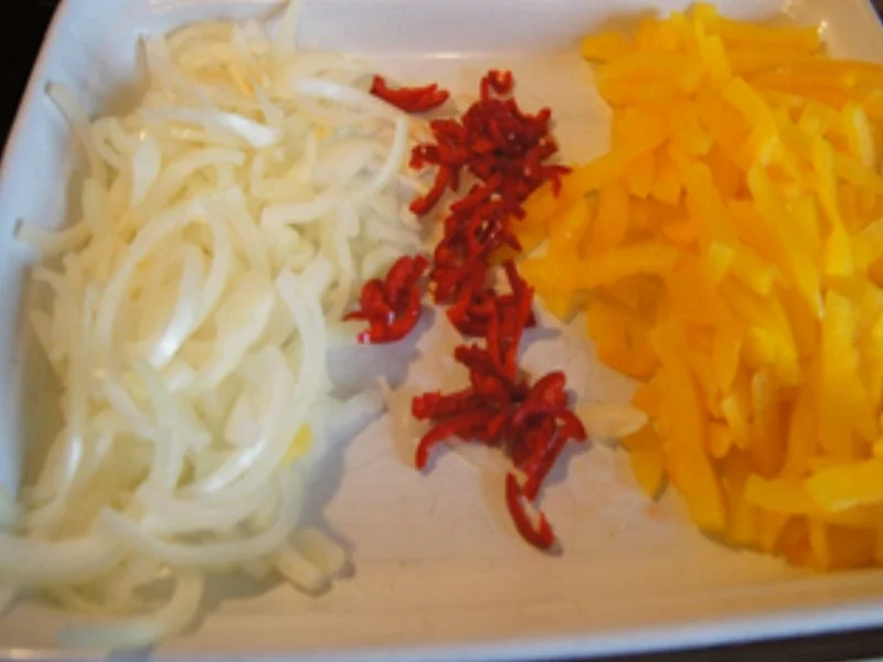 Rezept: Chow Mein mit Garnelen Bild Nr. 16705 Chow Mein mit Garnelen - Rezept - Bild Nr. 16705