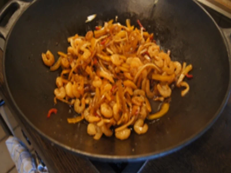 Rezept: Chow Mein mit Garnelen Bild Nr. 16712 Chow Mein mit Garnelen - Rezept - Bild Nr. 16712