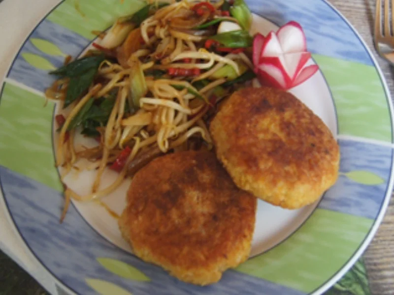 Reisbuletten mit gebratenen Sojabohnensprossen - Rezept - Bild Nr. 15