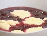 Kirschsuppe mit Froschaugen und Quarkknödel - Rezept - Bild Nr. 9