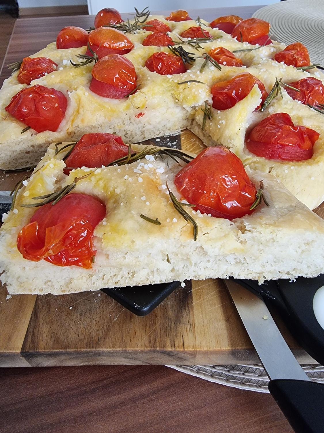 Tomaten-Focaccia - Rezept mit Bild - kochbar.de