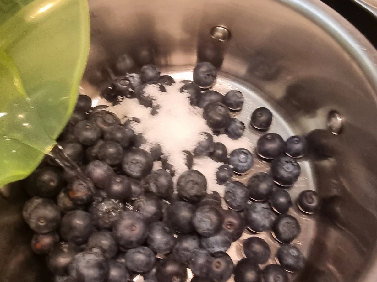 New York Chessecake mit Blaubeersauce - Rezept - Bild Nr. 16709