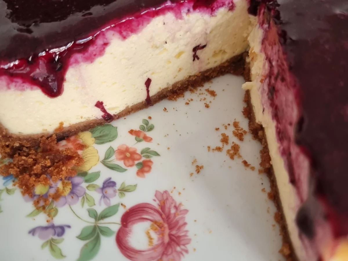 New York Chessecake mit Blaubeersauce - Rezept - Bild Nr. 16719
