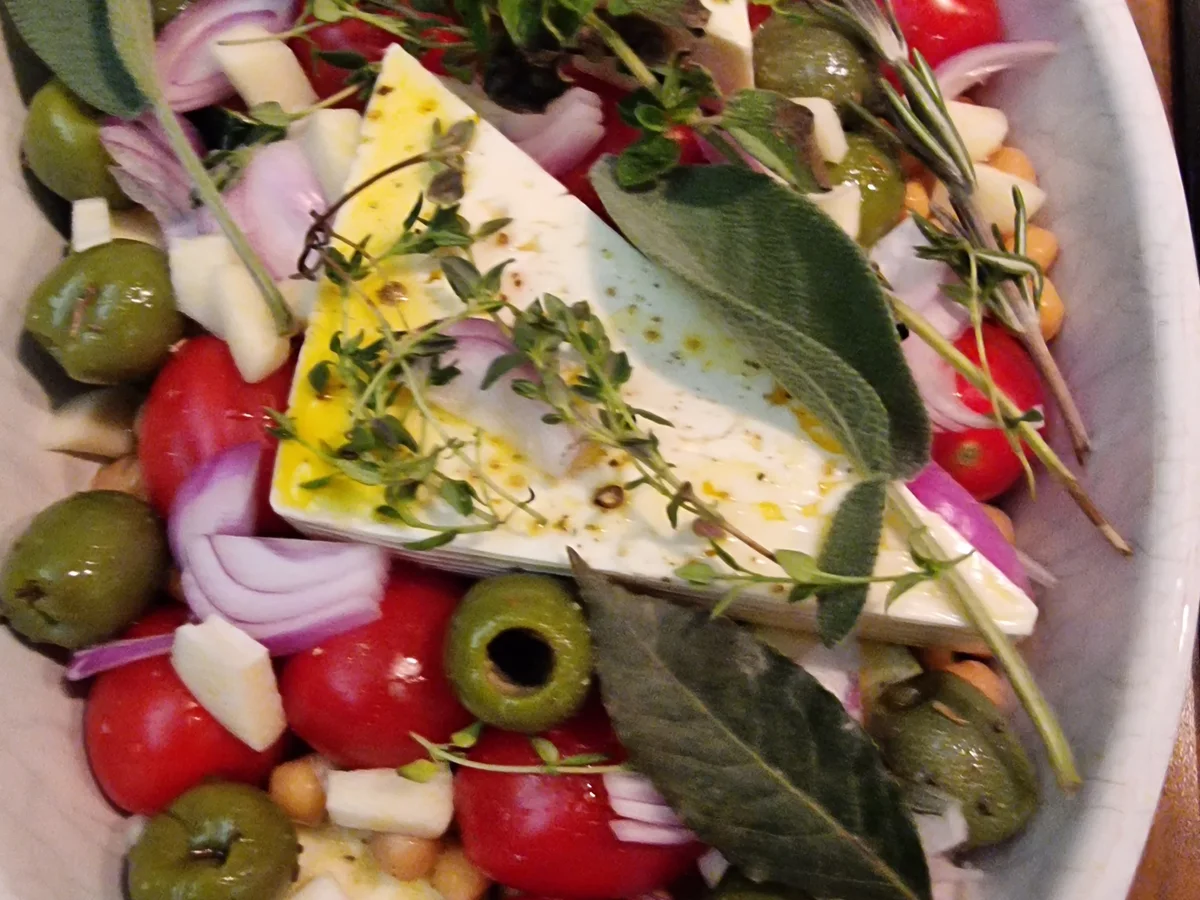 Ofen-Feta mit Tomaten-Zucchini-Gemüse - Rezept - Bild Nr. 16702