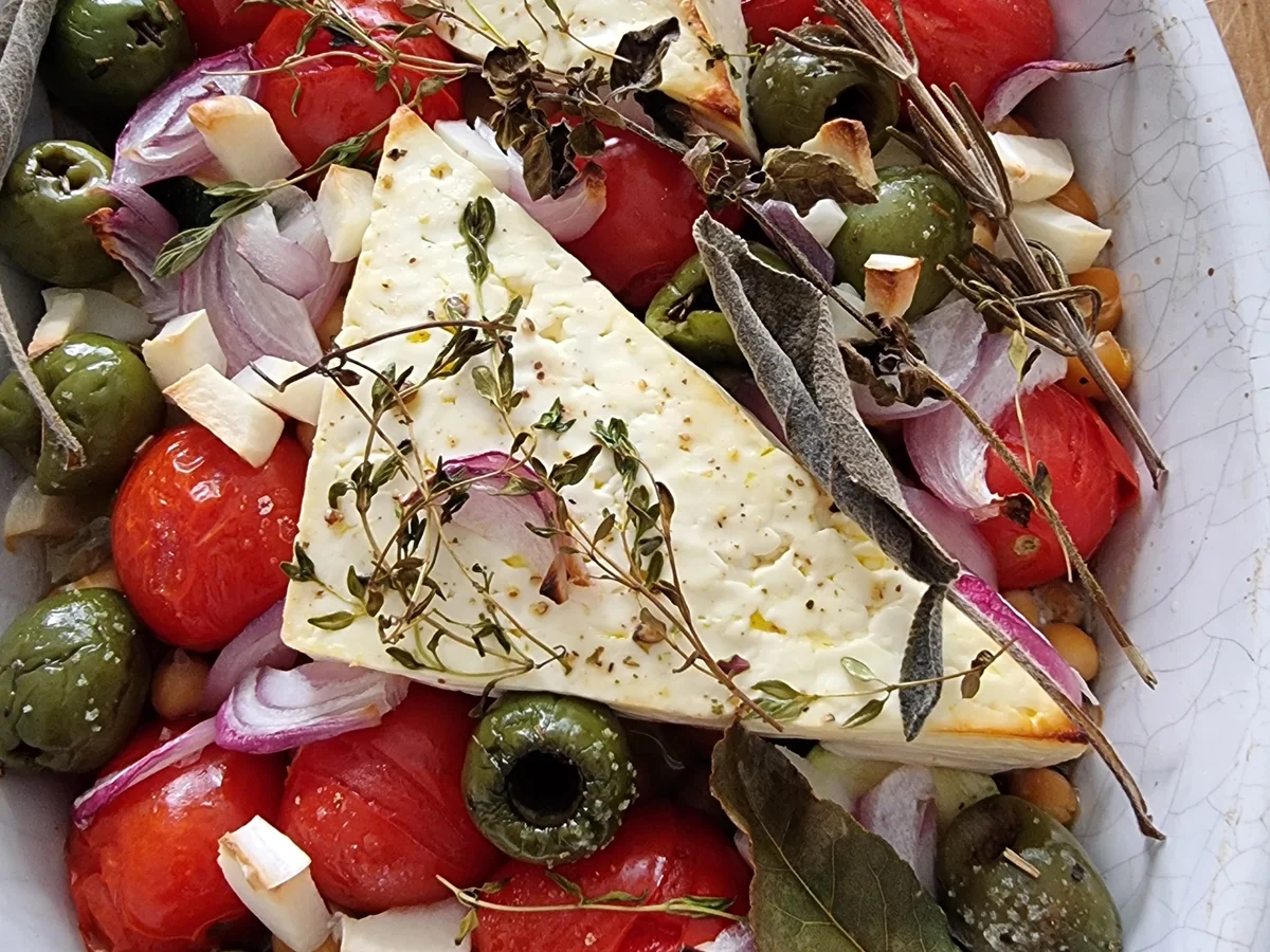 Ofen-Feta mit Tomaten-Zucchini-Gemüse - Rezept - Bild Nr. 16703