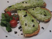 Pikantes Backen: Crostini di Piselli - Rezept - Bild Nr. 16701