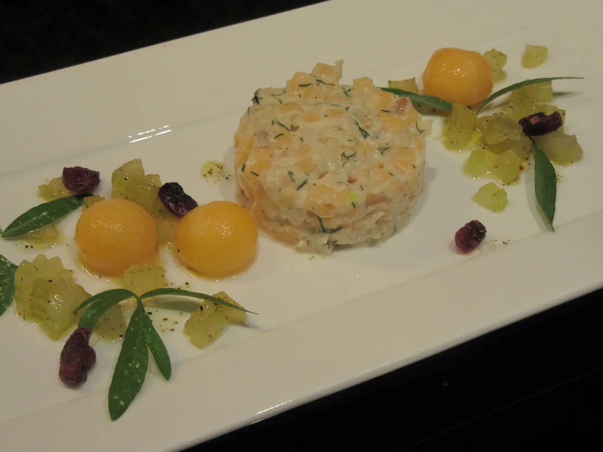 Vorspeisen: Forellentatar mit Melone - Rezept - Bild Nr. 16701