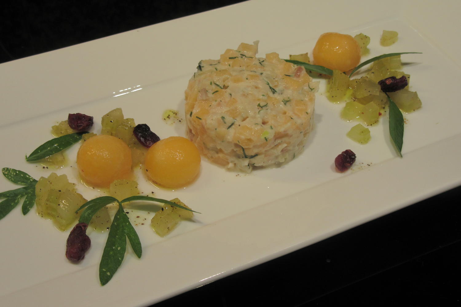 Fisch: Forellentatar mit Melone - Rezept - kochbar.de