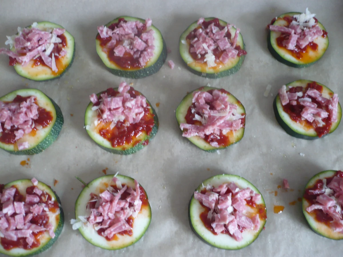 Überbackene Zucchinischeiben - Rezept - Bild Nr. 16704