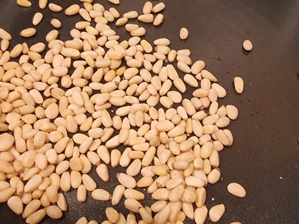 Spaghetti mit Spinat-Pesto - Rezept - Bild Nr. 16703