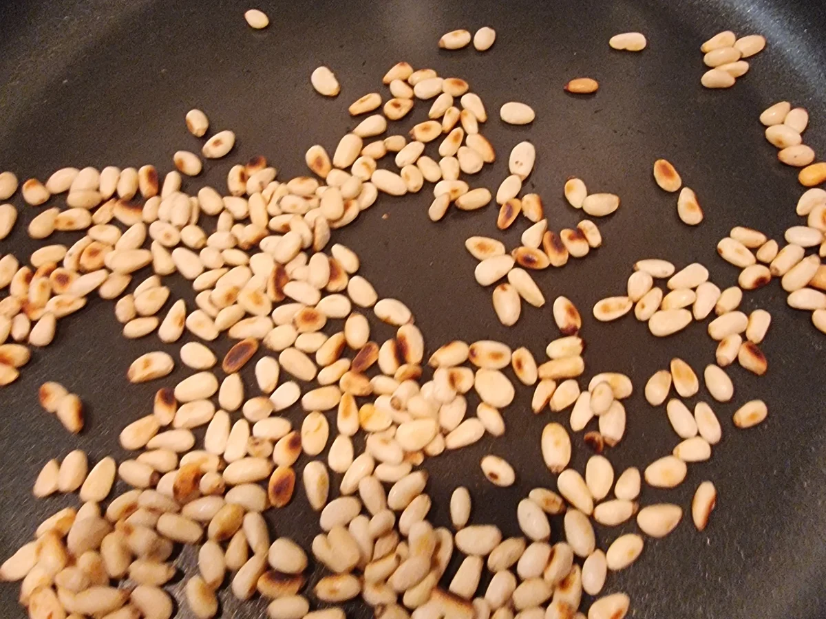 Spaghetti mit Spinat-Pesto - Rezept - Bild Nr. 16704