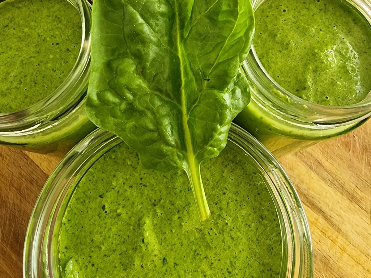 Spaghetti mit Spinat-Pesto - Rezept - Bild Nr. 16707