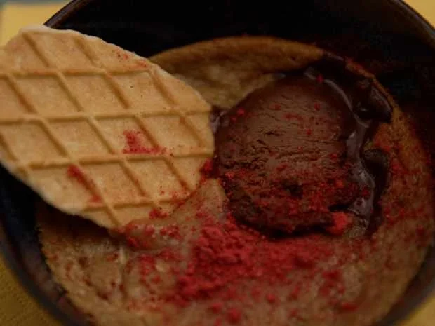 Gebackene Halwa mit Schokoeis - Rezept - Bild Nr. 16702