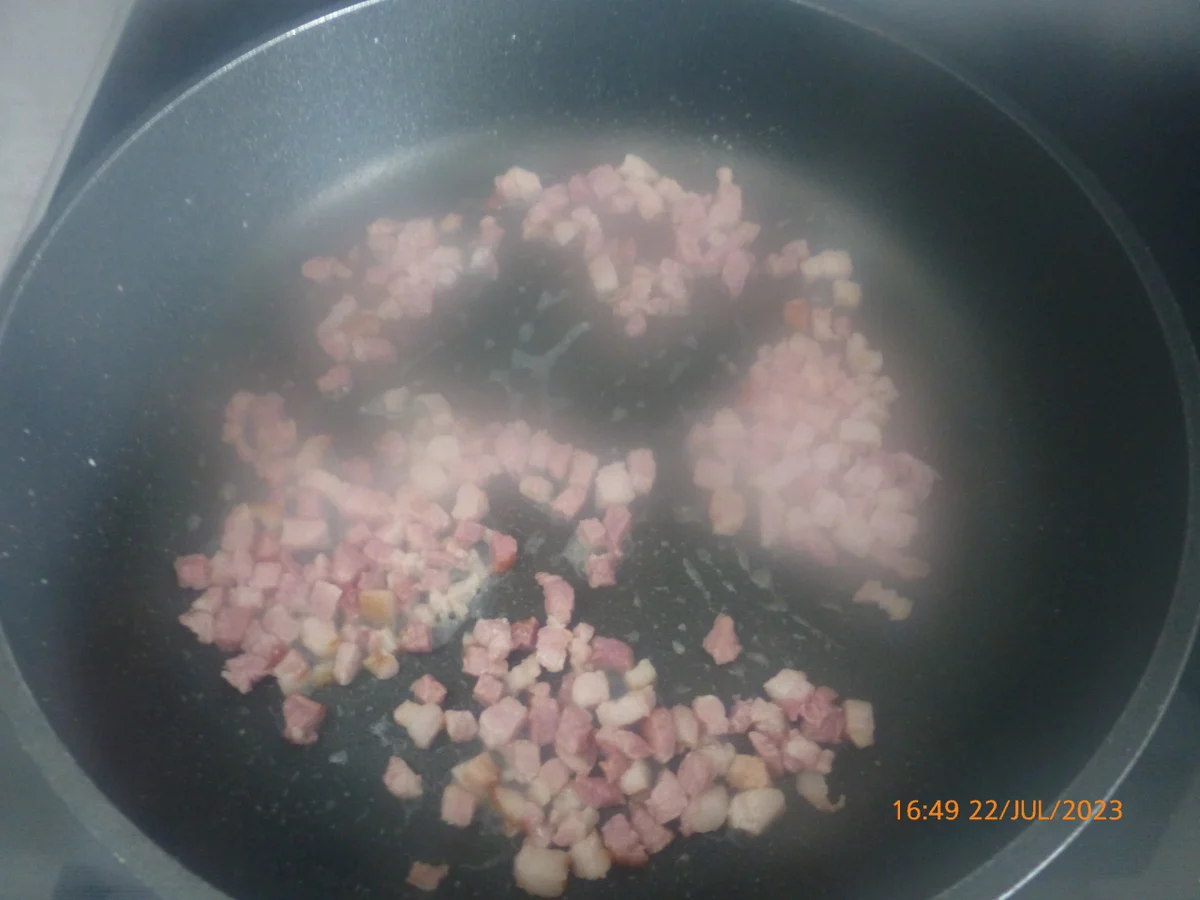 Penne mit Pilzen, Speck und Salbei - Rezept - Bild Nr. 16704