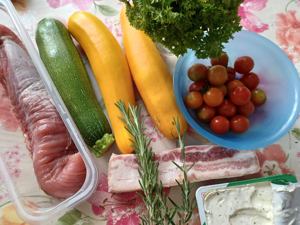 Rezept: Schweinefilet mit Zucchini Bild Nr. 16704 Schweinefilet mit Zucchini - Rezept - Bild Nr. 16704