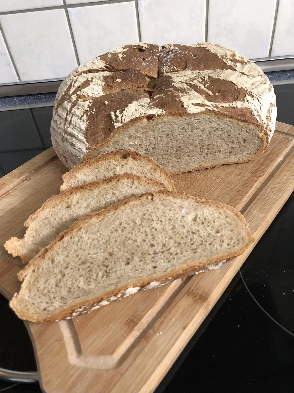 Hausbrot ein leckeres Mischbrot - Rezept mit Bild - kochbar.de