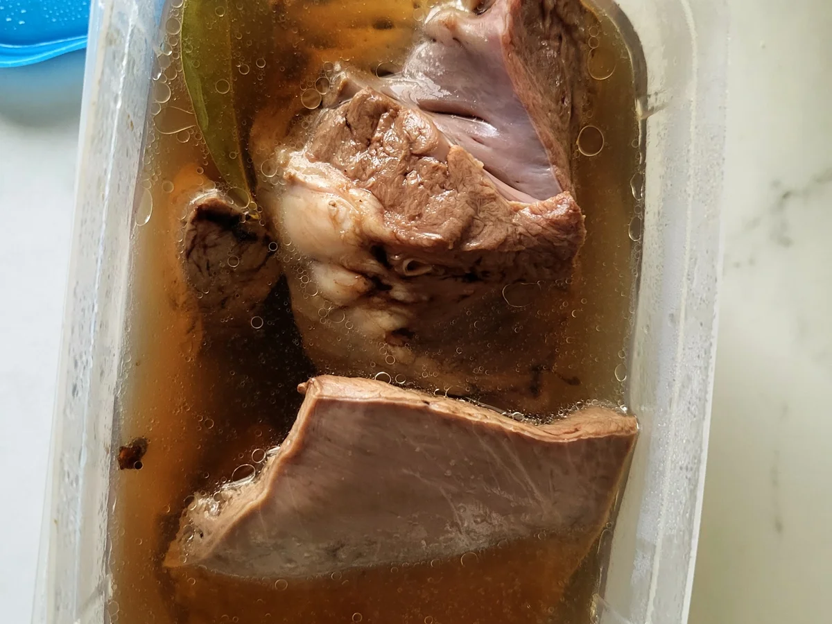 Rinderherzragout geschmort - Rezept - Bild Nr. 3