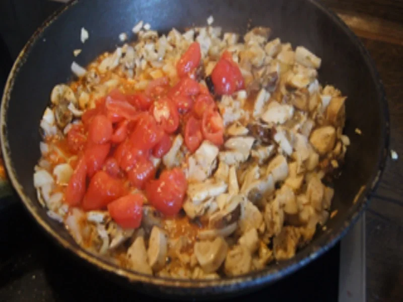 Rahm-Steinpilze mit Tomaten und Kartoffeln - Rezept - Bild Nr. 10