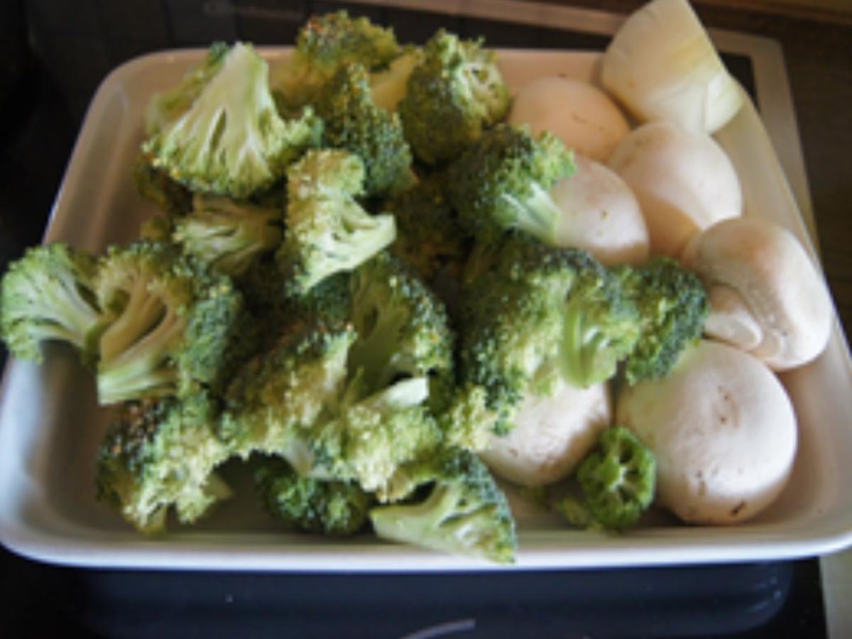 Kartoffel-Brokkoli-Champignon-Pfanne - Rezept - Bild Nr. 6