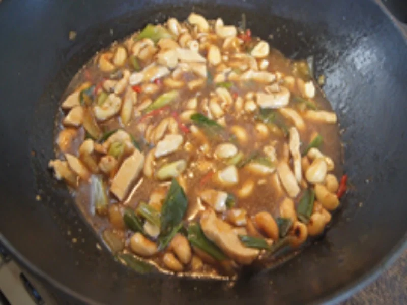 Gebratenes Hähnchenbrustfilet mit Cashew Nüssen und Jasmin Reis - Rezept - Bild Nr. 22