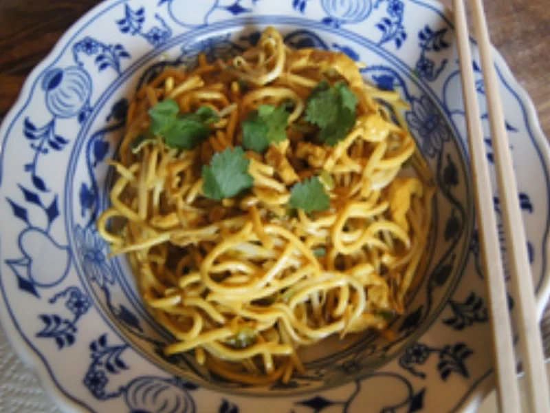 Indonesische Curry Mie-Nudeln - Rezept - Bild Nr. 2