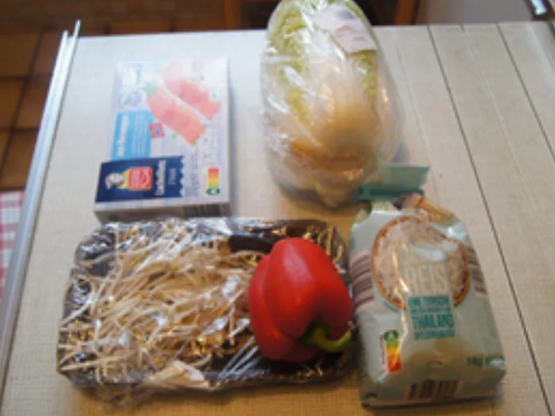 Rezept: Indonesischer Lachs-Wok mit Jasmin Reis Bild Nr. 3 Indonesischer Lachs-Wok mit Jasmin Reis - Rezept - Bild Nr. 3