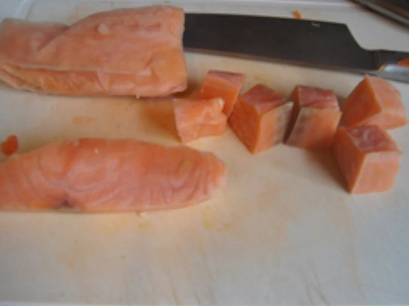 Rezept: Indonesischer Lachs-Wok mit Jasmin Reis Bild Nr. 4 Indonesischer Lachs-Wok mit Jasmin Reis - Rezept - Bild Nr. 4