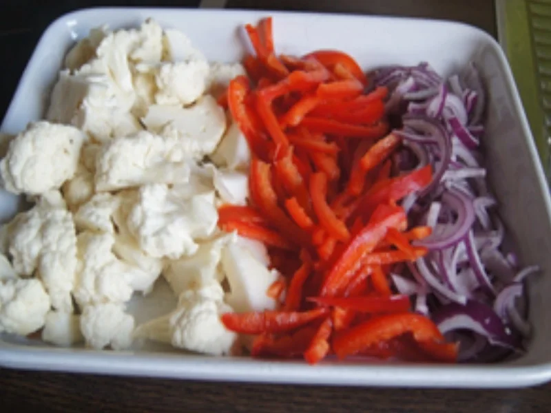 Rotes Blumenkohl-Curry mit Basmatireis - Rezept - Bild Nr. 7