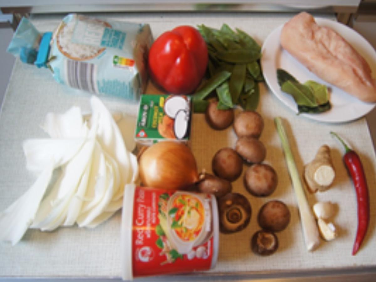 Hähnchenbrustfilet-Gemüse-Curry mit Jasmin-Reis - Rezept - Bild Nr. 16705