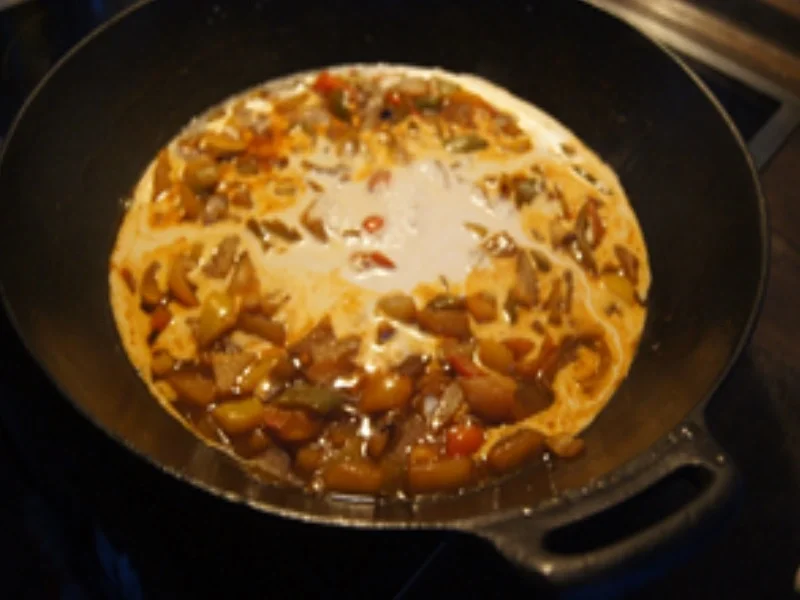 Frittierte Hackfleischbällchen mit Gemüse süß-sauer und Jasmin Reis - Rezept - Bild Nr. 24